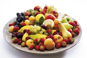 Fruity Studio Still Life Imprime: Mixed fluit platter
