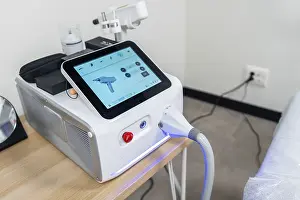 Cosmetic Procedures Imprime: Modern laser machine with a touchscreen interface showcasing its functions