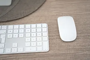 Modern Office Design Imprime: Modern workplace with desktop computer