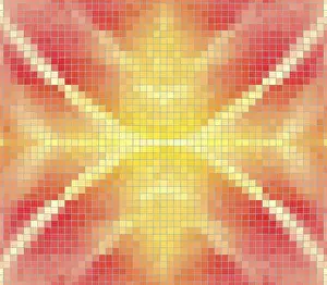 Mosaic Art Imprime: Mosaic art abstract vector pattern