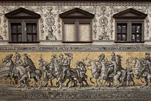 Impresiones de Mural de la procesión del Príncipe en la fachada, Stallhof, Dresde, Sajonia, Alemania Mural de la procesión del Príncipe en la fachada, Stallhof, Dresde, Sajonia, Alemania Pintura Imprime: Mural de la procesión del Príncipe en la fachada.