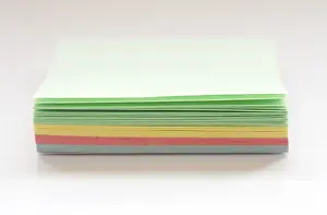 Office Supply Still Life Imprime: Notepad paper