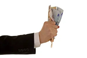 Cash Payment Methods Imprime: Notes in the hand