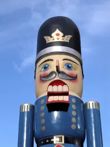 Traditional Christmas Decor Imprime: Nutcracker