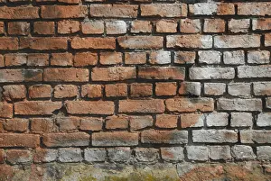 Old Brick Wall Imprime: Old brick wall