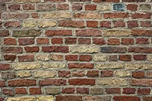 Old Brick Wall Texture Imprime: Old brick wall texture background