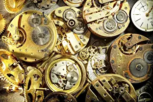 Old Clockwork Germany Imprime: Old clockwork, Germany