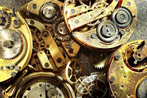 Old Clockwork Germany Imprime: Old clockwork, Germany