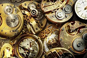 Old Clockwork Germany Imprime: Old clockwork, Germany