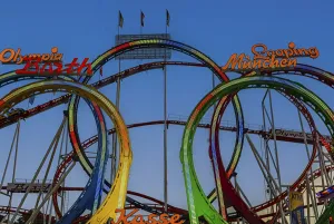 Upper Bavaria Tradition Imprime: Olympic five-loop, rollercoaster