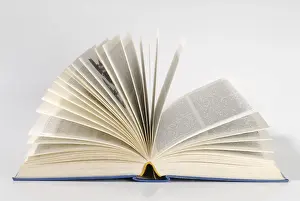 Symbolic Reading Image Imprime: Opened up book