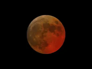 Blood Moon Eclipse Imprime: Super blood moon total eclipse