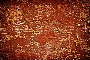 Close Up Plaster Wall Imprime: Painted plaster wall texture