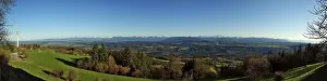 Panorama View Imprime: Panoramic view of