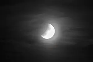 Southern Germany Astronomy Imprime: Partial lunar eclipse on 16.07
