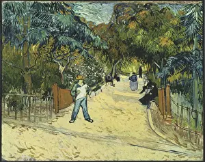 Impressionist Artwork Imprime: Patch of grass (1887), grass patch (1887)