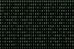 Dark Background Design Imprime: Pattern with binary code on dark background