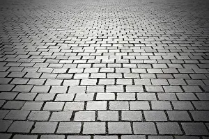 Deserted Asphalt Road Imprime: Pavement surface