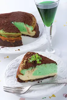 Dairy Product Image Imprime: Peppermint cake