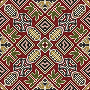 Seamless Background Image Imprime: Persian seamless pattern, vector template design