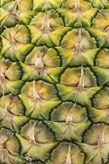 Exotic Food Photography Imprime: Pineapple as a background