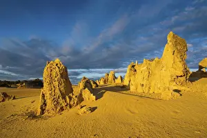 Bizarre Rock Needle Formations Imprime: The Pinnacles limestone formations