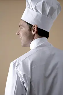 Chef Portrait Imprime: Portrait of a chef
