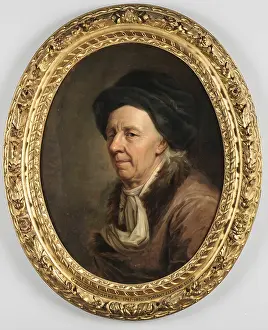 Portrait Of A Physicist Imprime: Portrait of Leonhard Euler, mathematician