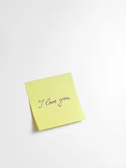 Colourful Lettering Imprime: Post-It, Note