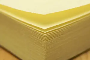 Symbolic Reminder Image Imprime: Post it note pad abstract macro