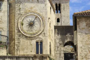 Split Croatia Architecture Imprime: Split clock, Split clock