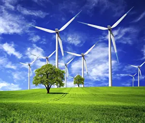 Wind Wheel Structure Imprime: Power generating