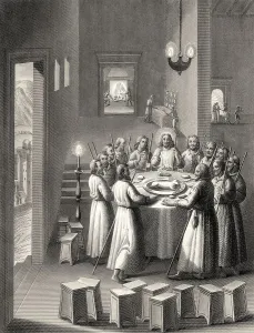 Jerusalem District Landmarks Imprime: Preparation for the Last Supper