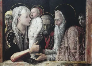 Andrea Mantegna Painting Imprime: The Presentation in the Temple