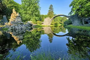 Rakotz Bridge Germany Imprime: Rakotz Bridge, also Devil's Bridge