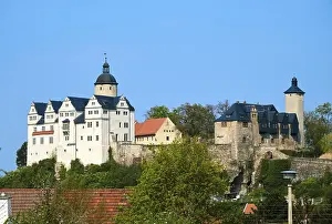 Historic Castles In Europe Imprime: Ranis Castle, Ranis, Thuringia, Germany