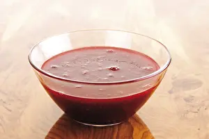 Studio Shot Dessert Imprime: Raspberry puree
