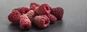Fruity Food Photography Imprime: Raspberry (Rubus idaeus)