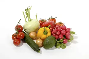 Nutrition Meal Imprime: Raw vegetable