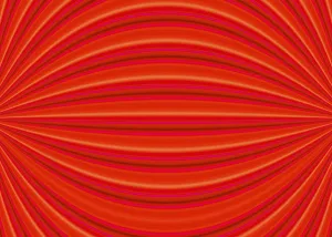 Abstract Art Patterns Imprime: Red and orange structure