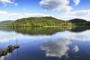 Deserted Waterfront Photo Imprime: Reflection Lake