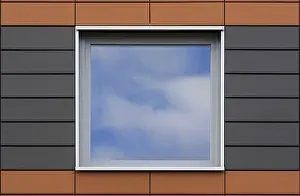 Window Reflection Photography Imprime: Reflection in the window