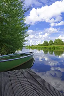 River Landscape Imprime: By the river