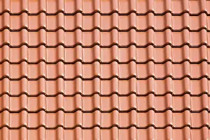Red Roof Tiles Imprime: Rooftiles