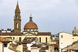 Florence Province Landmarks Imprime: Above the rooftops of Florence