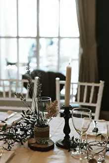Ornate Table Setting Ideas Imprime: Rustic decoration elements of a wedding