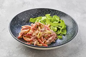 Weight Loss Meal Ideas Imprime: Salad with pulled beef and vegetables