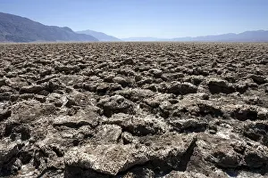 Natural Reserve USA Imprime: Salt structures on Devil's Golf Course
