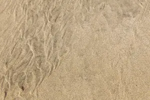Fuerteventura Beach Imprime: Sand structures, Background, Texture