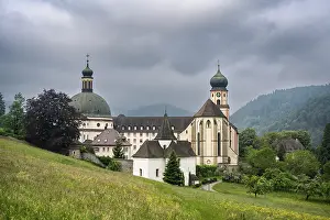 Schwarzwald Religious Buildings Imprime: Sankt Trudpert monastery complex